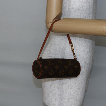 Louis Vuitton Papillon Pochette Monogram Canvas, BROWN, CANVAS, Handbag
