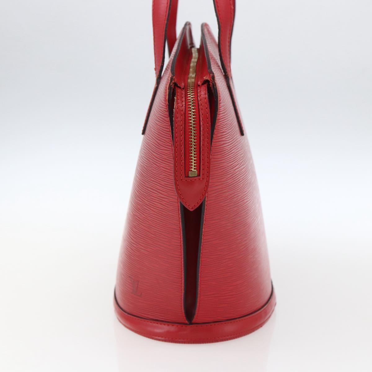 Louis Vuitton Saint Jacques Handbag Epi Leather, RED, LEATHER, Shoulder bag