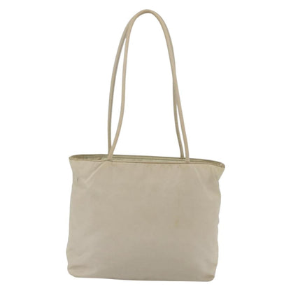 Prada Vintage Tote Tessuto, SILVER, NYLON, Tote bag