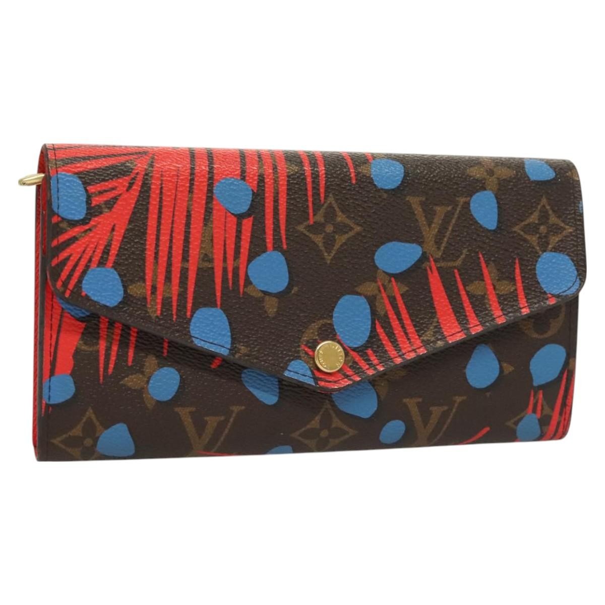 Louis Vuitton Sarah Wallet NM Limited Edition Monogram Canvas, MULTICOLOUR, CANVAS, Wallets