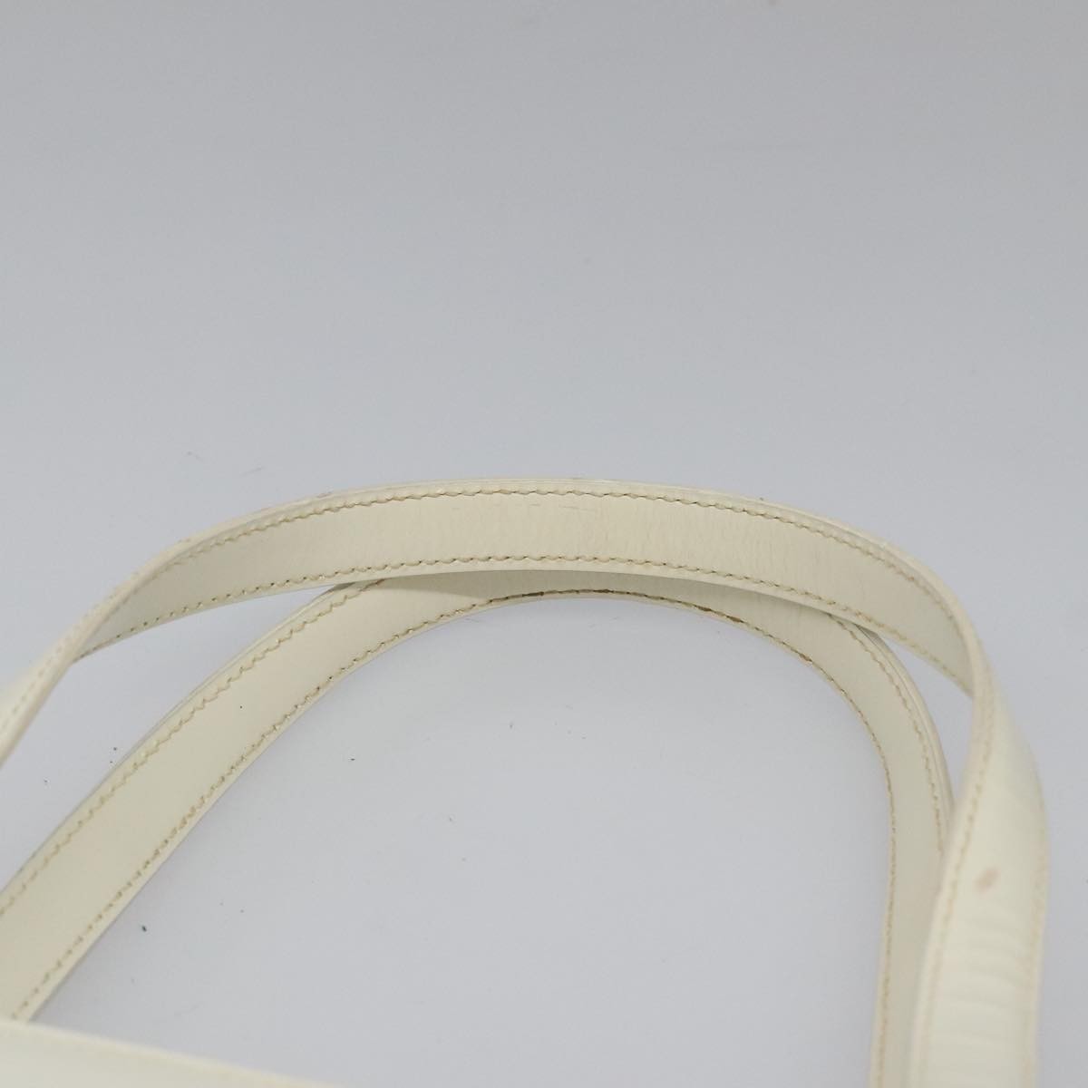 Prada Vintage Handbag Patent leather, WHITE, PATENT_LEATHER, Handbag
