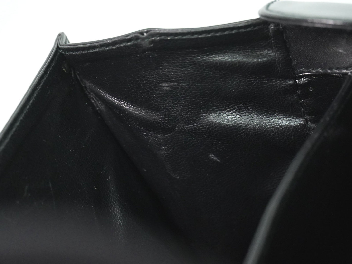 Salvatore Ferragamo Gancini Shoulder Bag Leather, BLACK, LEATHER, Shoulder bag