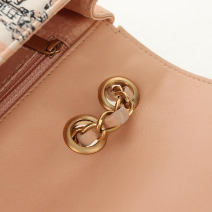Chanel Limited Edition Scarf Flap Bag Printed Silk and Leather, MULTICOLOUR, LEATHER, Shoulder bag