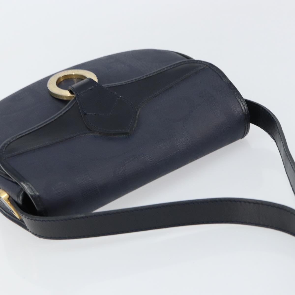 Christian Dior Trotter shoulder bag Canvas, NAVY, CANVAS, Shoulder bag