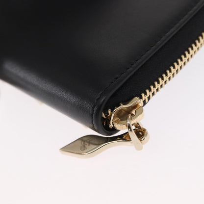 Christian Louboutin Panettone Coin Purse Embellished Leather, Black, Leather, Wallet
