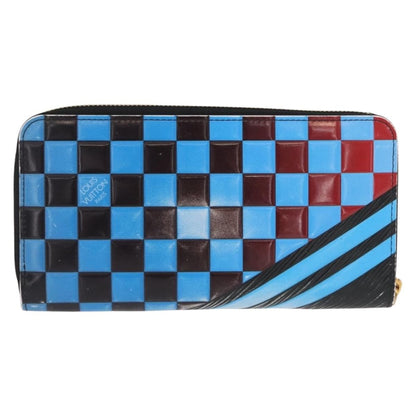 Louis Vuitton Zippy Wallet NM Epi Race édition limitée, Blue, Leather, Wallet