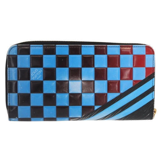 Louis Vuitton Zippy Wallet NM Epi Race édition limitée, Blue, Leather, Wallet