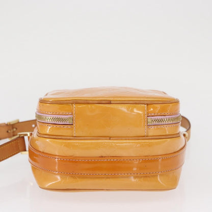 Louis Vuitton Wooster Handbag Monogram Vernis, YELLOW, PATENT_LEATHER, Clutche & pouche