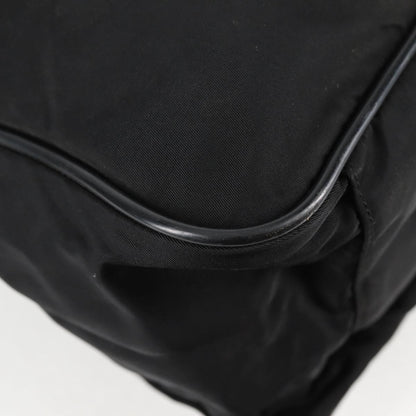 Prada Vintage Shoulder Bag Tessuto, Black, Nylon, Shoulder Bag