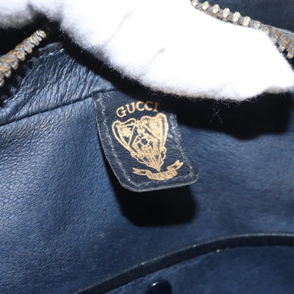 Gucci Vintage Handbag Suede, BLACK, SUEDE, Handbag