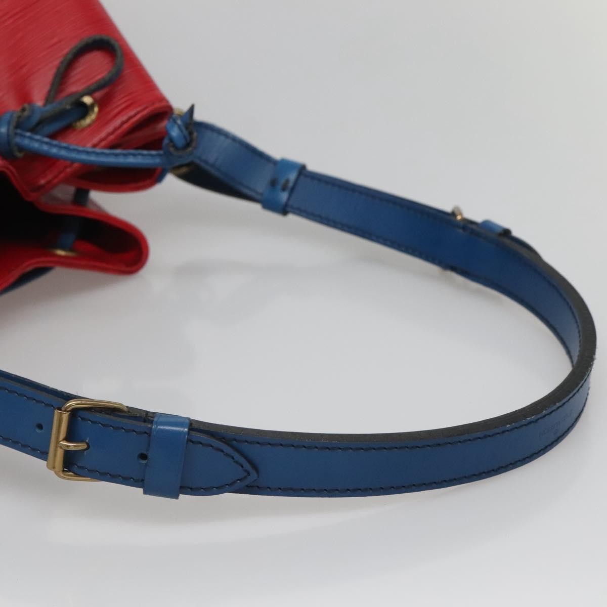 Louis Vuitton Bicolor Noe Handbag Epi Leather, RED, LEATHER, Handbag