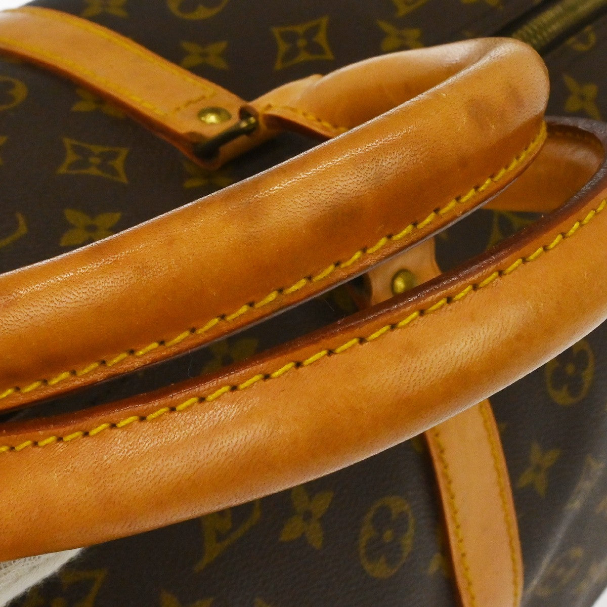 Louis Vuitton Keepall Bag Monogram Canvas, Brown, Canvas, Travel Bag