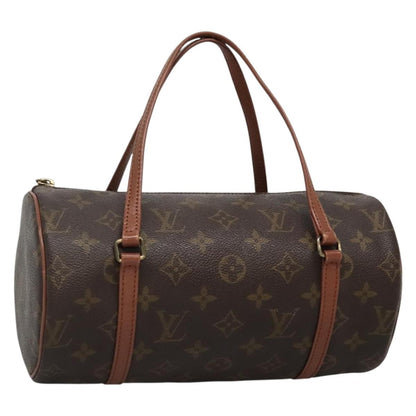 Louis Vuitton Papillon Handbag Monogram Canvas, BROWN, CANVAS, Handbag