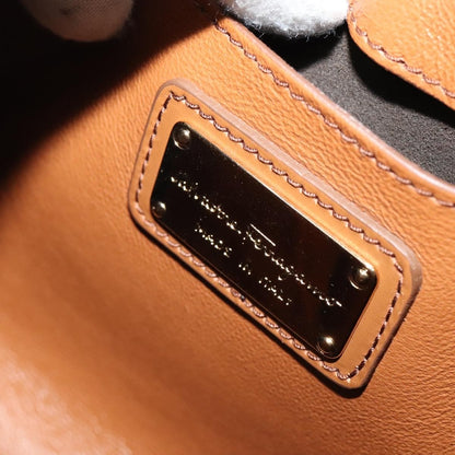 Salvatore Ferragamo Sofia Satchel Leather, RED, LEATHER, Handbag