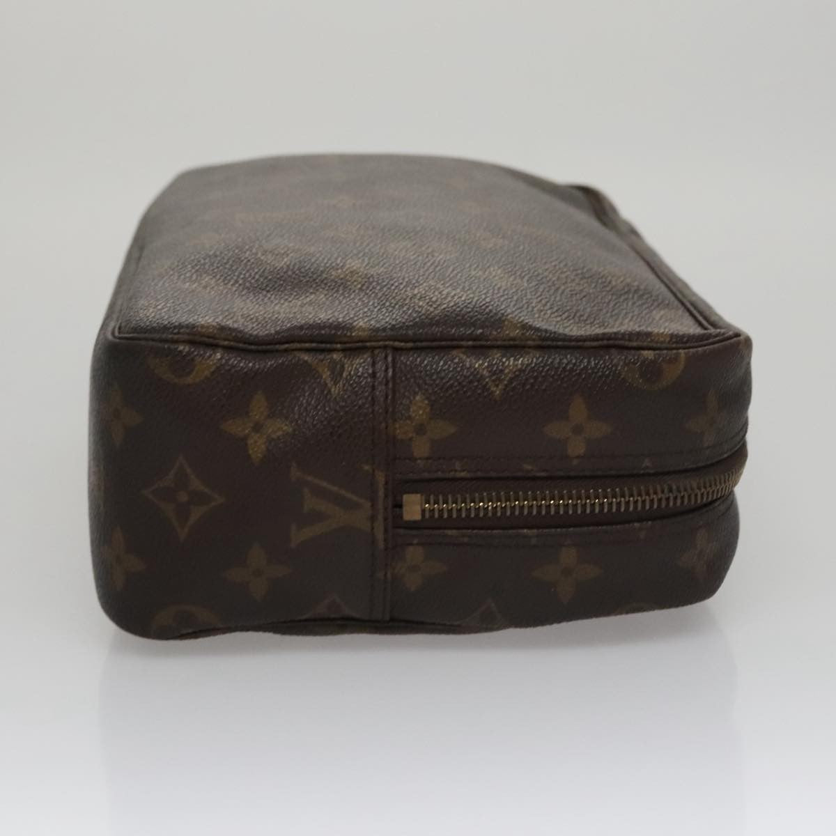 Louis Vuitton Trousse Toiletry Pouch Monogram Canvas, BROWN, CANVAS, Toiletry Case