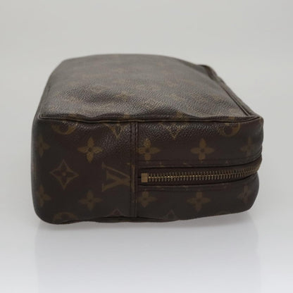 Louis Vuitton Trousse Toiletry Pouch Monogram Canvas, BROWN, CANVAS, Toiletry Case