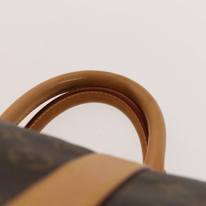 Louis Vuitton Keepall Bag Monogram Canvas, BROWN, CANVAS, Travel bag