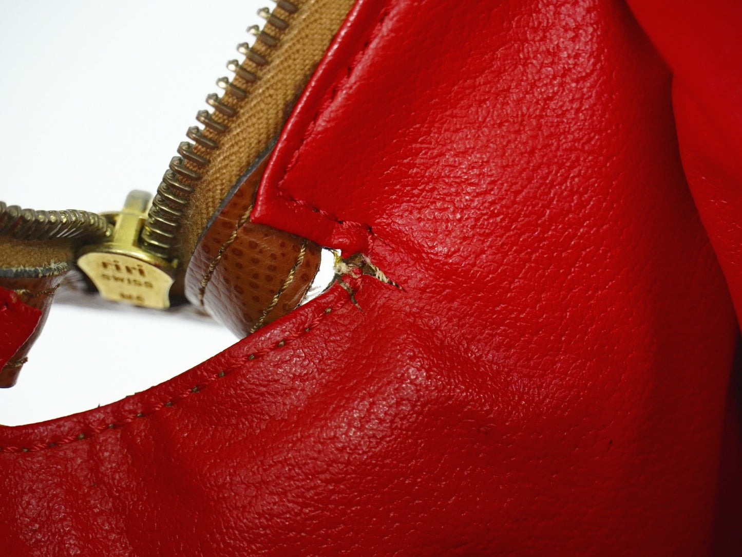 Celine Handbag Leather, BROWN, LEATHER, Handbag