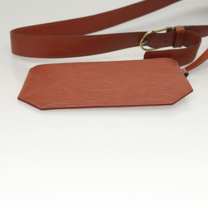 Louis Vuitton Vintage Sac d'Epaule Handbag Epi Leather, BROWN, LEATHER, Handbag