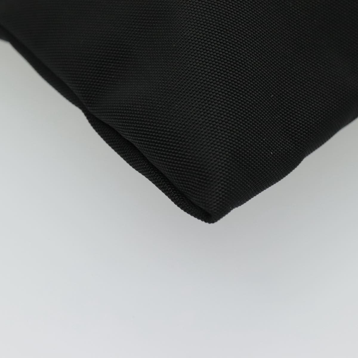 Balenciaga Logo Pouch Canvas, BLACK, CANVAS, Clutche & pouche