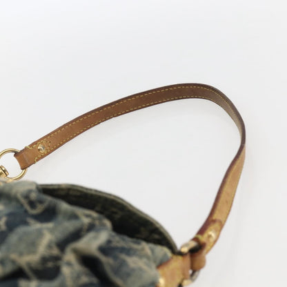 Louis Vuitton Pleaty Raye Handbag Striped Monogram Denim, BLUE, DENIM_JEANS, Shoulder bag