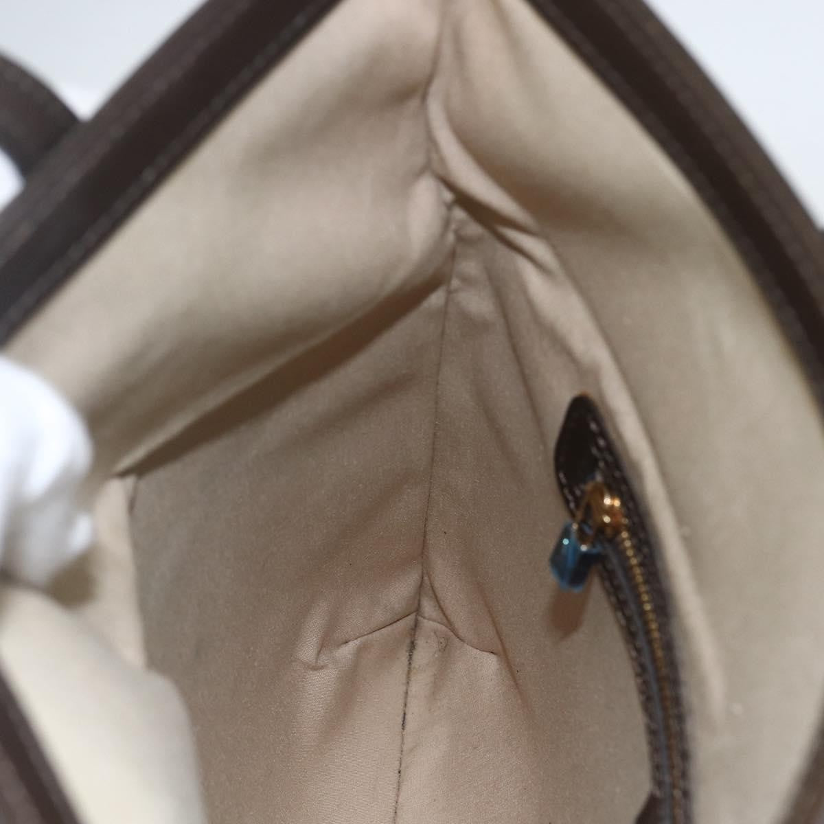 Louis Vuitton Francoise handbag Mini lin, KHAKI, CANVAS, Tote bag