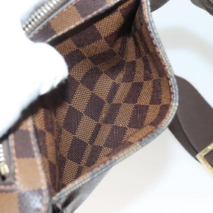 Louis Vuitton Geronimos Waist Bag Damier, BROWN, CANVAS, Shoulder bag