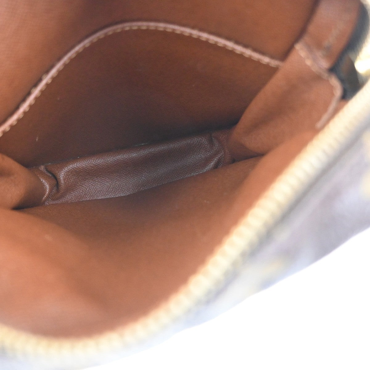 Louis Vuitton Danube Handbag Monogram Canvas, Brown, Canvas, Shoulder Bag