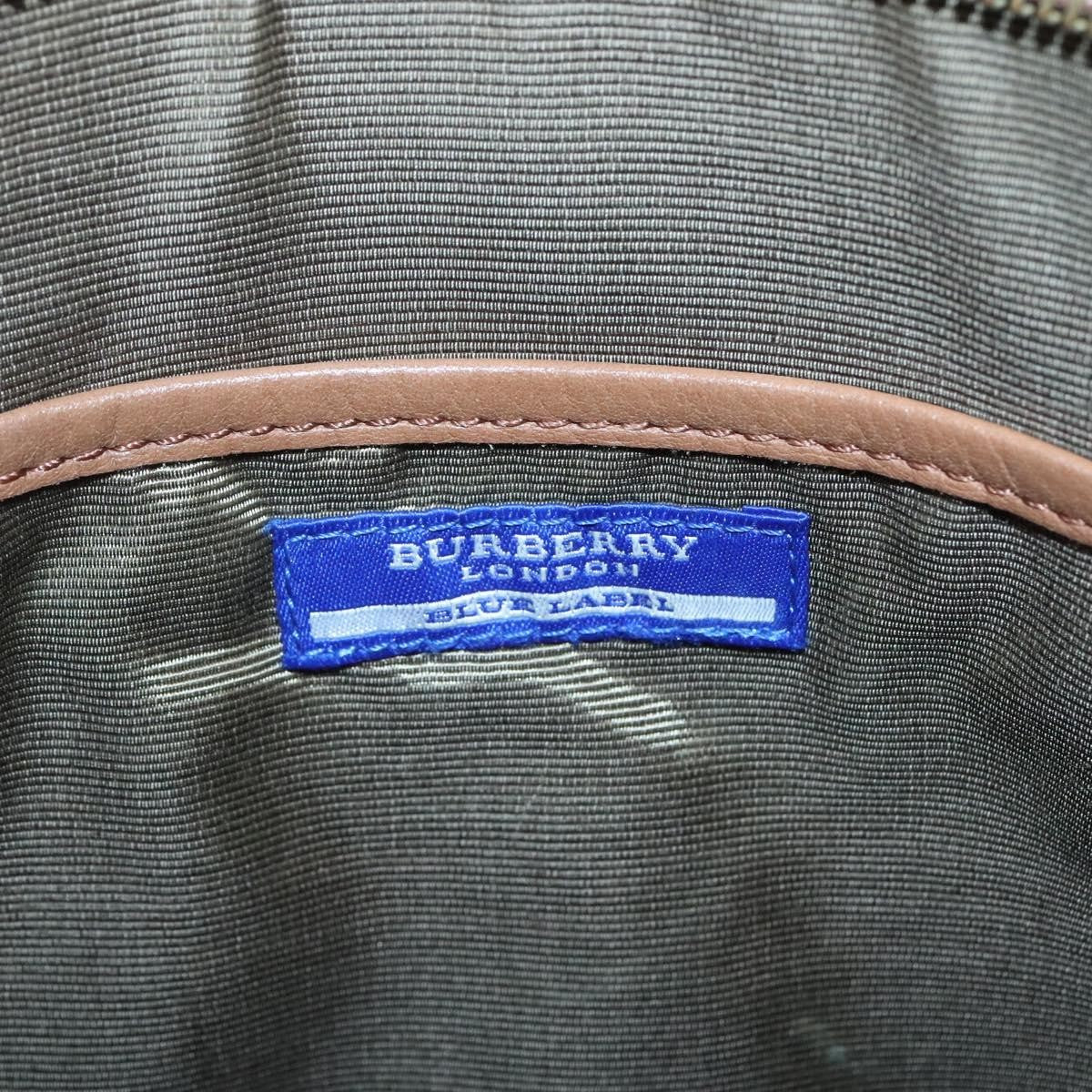 Burberry Nova check Shoulder bag Canvas, BEIGE, CANVAS, Shoulder bag