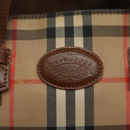 Burberry Nova Check Tote canvas check pattern, BEIGE, CANVAS, Tote bag