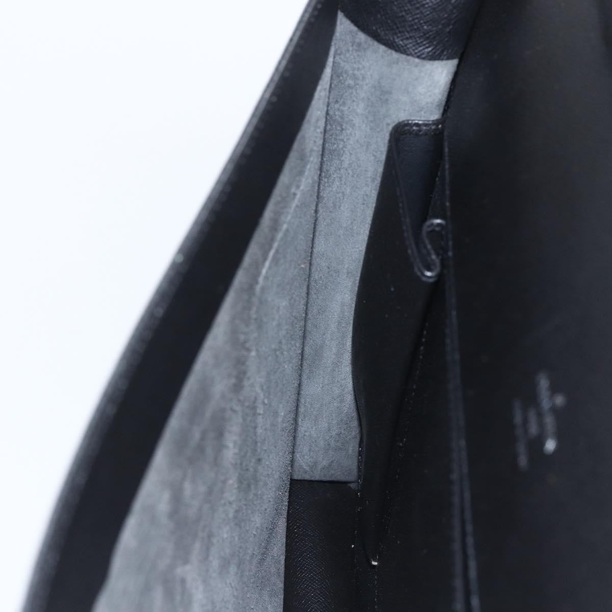 Louis Vuitton Porte-Documents Angara Briefcase Taiga Leather, GRAY, LEATHER, Briefcase