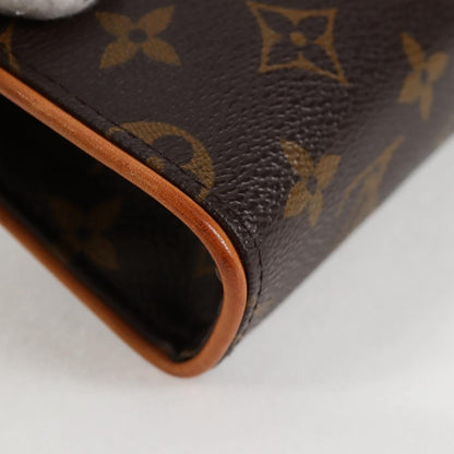 Louis Vuitton Florentine Waist Bag Monogram Canvas, BROWN, CANVAS, Shoulder bag