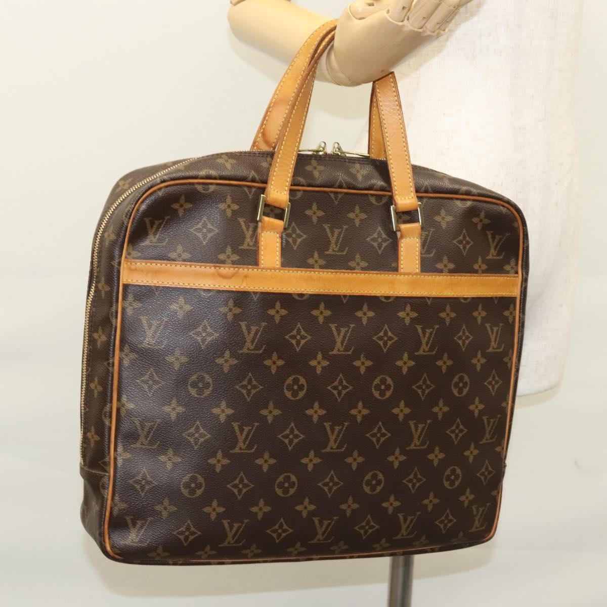 Louis Vuitton Porte-Documents Pegase Bag Monogram Canvas, BROWN, CANVAS, Travel bag