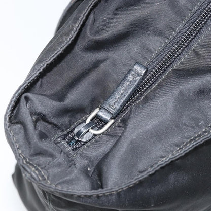 Prada Vintage Zip Tote Tessuto, Black, Nylon, Tote Bag