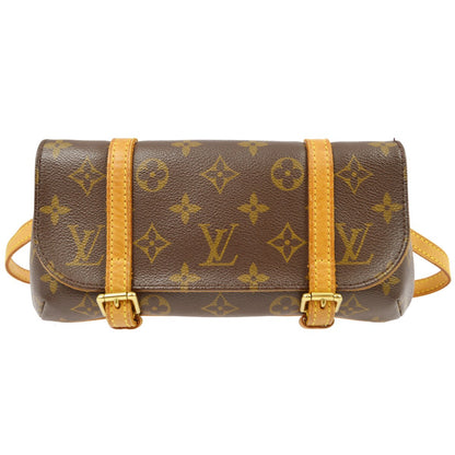 Louis Vuitton Marelle Waist Bag Monogram Canvas, Brown, Canvas, Clutch