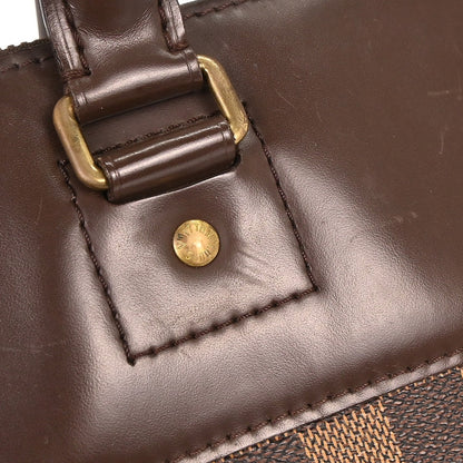 Louis Vuitton Greenwich Travel Bag Damier, BROWN, CANVAS, Tote bag