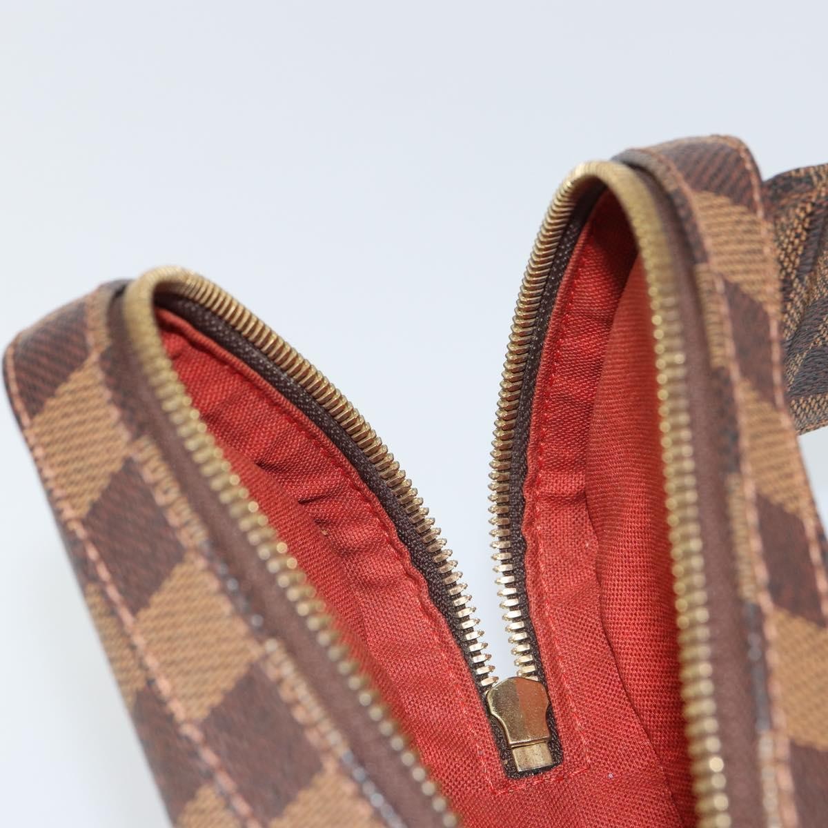 Louis Vuitton Geronimos Waist Bag Damier, BROWN, CANVAS, Shoulder bag