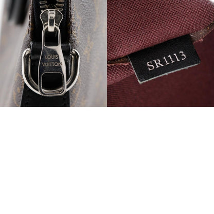 Louis Vuitton porte-documents Jules Monogram canvas, BROWN, CANVAS, Briefcase