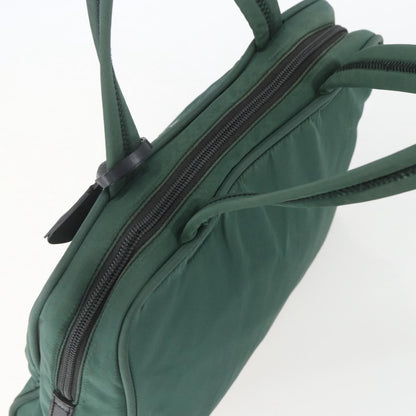 Prada Vintage Handbag Tessuto, GREEN, NYLON, Handbag