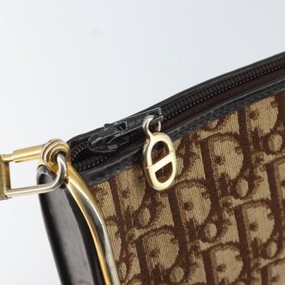Christian Dior Trotter shoulder bag Canvas, BROWN, CANVAS, Shoulder bag