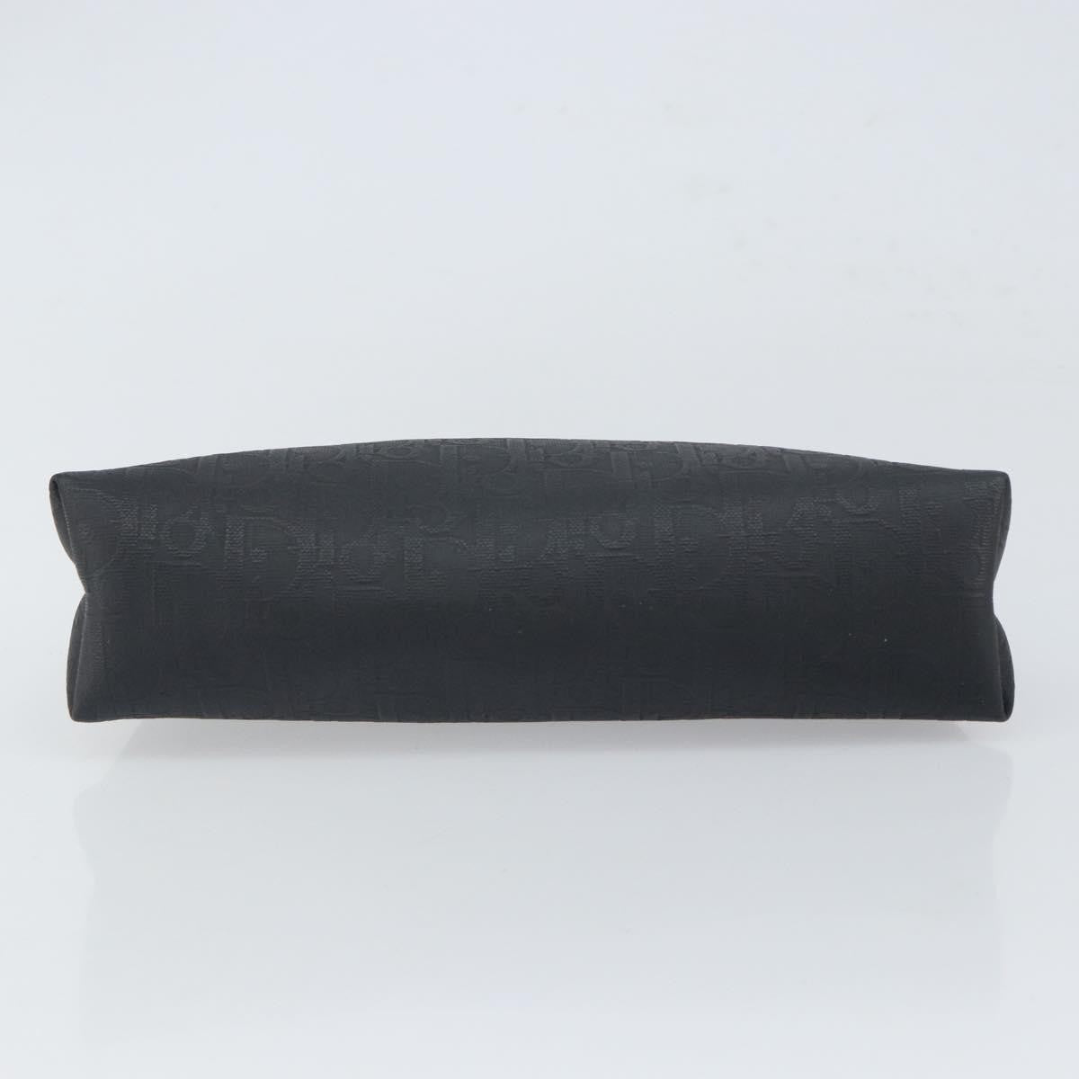 Christian Dior Trotter pouch Canvas, Black, Canvas, Clutch