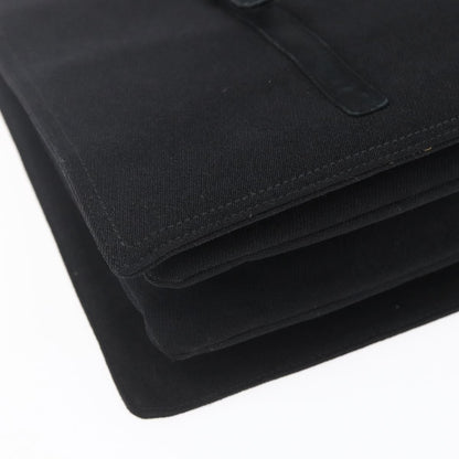 Prada Vintage Handbag Cotton, BLACK, COTTON, Handbag