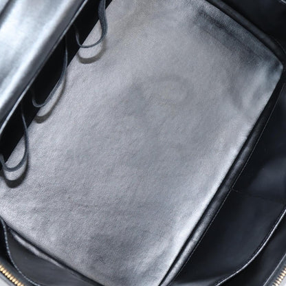 Chanel Vintage Timeless Vanity Case Caviar, BLACK, LEATHER, Toiletry Case