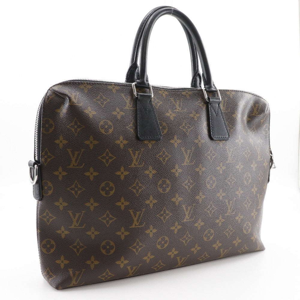 Louis Vuitton porte-documents Jules Monogram canvas, BROWN, CANVAS, Briefcase