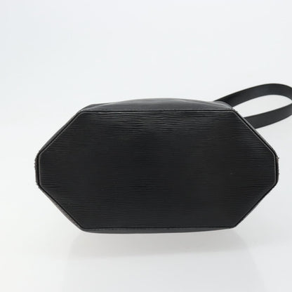 Louis Vuitton Vintage Sac d'Epaule Handbag Epi Leather, Black, Leather, Shoulder Bag