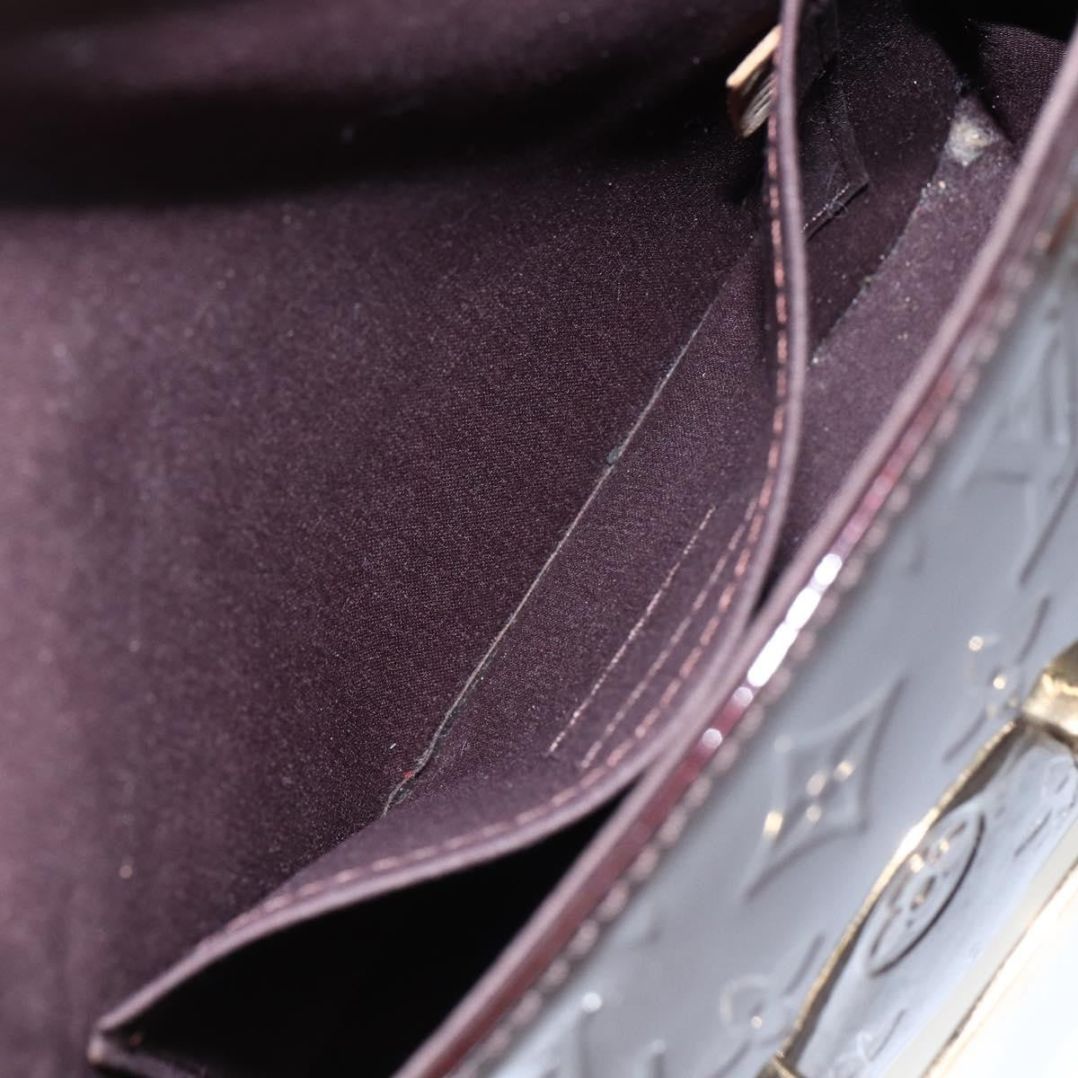 Louis Vuitton Bellflower Handbag Monogram Vernis, PURPLE, PATENT_LEATHER, Shoulder bag