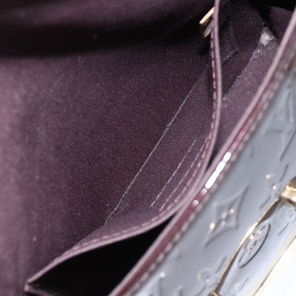 Louis Vuitton Bellflower Handbag Monogram Vernis, PURPLE, PATENT_LEATHER, Shoulder bag