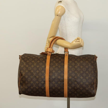 Louis Vuitton Keepall Bandouliere Bag Monogram Canvas, MULTICOLOUR, CANVAS, Travel bag