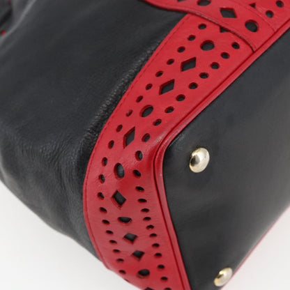 Saint Laurent Vintage Shoulder Bag Leather, Black, Leather, Shoulder Bag