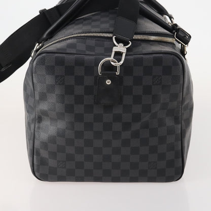 Louis Vuitton Roadster Duffle Bag Damier Graphite, Gray, Canvas, Travel Bag